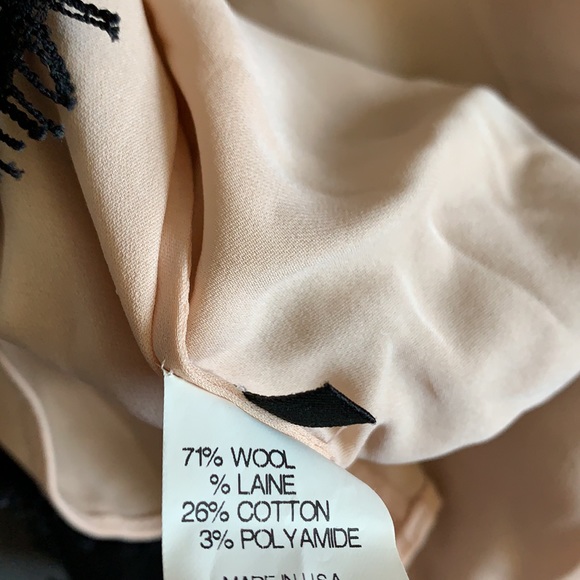 Theory Lined Black Lace Midi Dress sz 12 - Picture 7 of 7